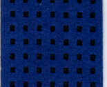 Alcantara® Square Perforations 55" Nogaro Blue - Click Image to Close
